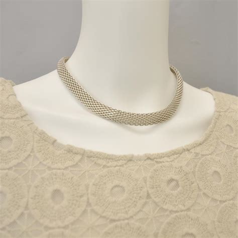 tiffany mesh necklace somerset